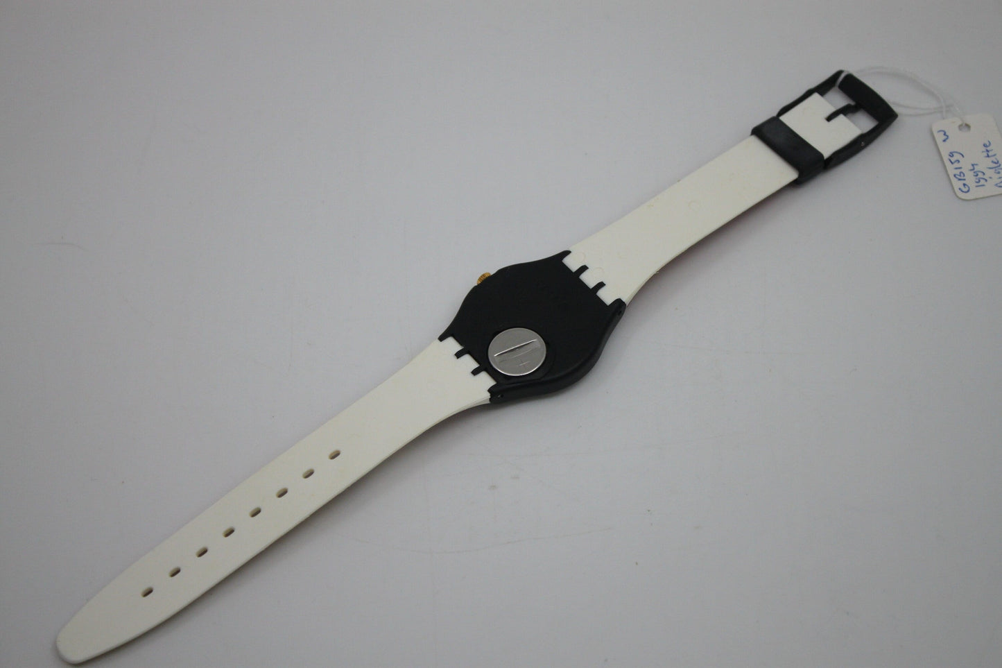 1994 Vintage Gents Swatch 'Aiglette' GB159, NEW OLD STOCK, Never Worn, working 100% with original strap