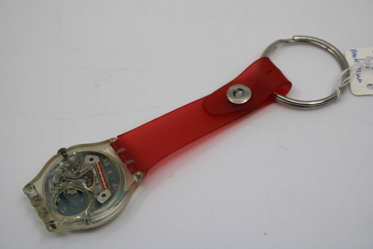 Unique, Vintage Swatch Keychain, GK204/GK205, 1995, 'Matrioska', made from recycled, NON-working Gents Swatch watch