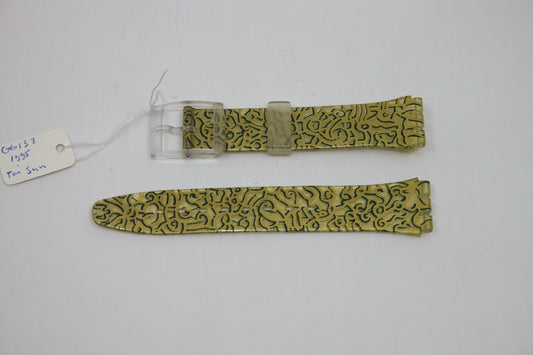 1995, Vintage Swatch Strap, 'Tai Sun', GG133, 17mm, Gents, New Old Stock