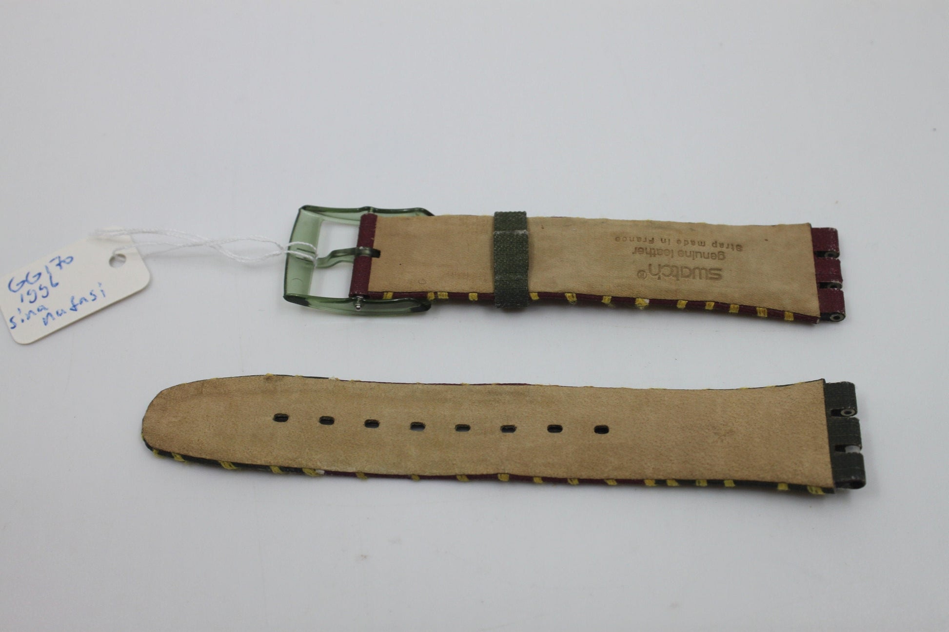 1996, Vintage Swatch Strap, 'Sina Nafasi', GG170, 17mm, Gents, New Old Stock