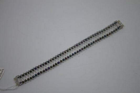 2001 Vintage Ladies Swatch Strap, 'Rainbow', LW210, New Old Stock, NEVER USED or WORN