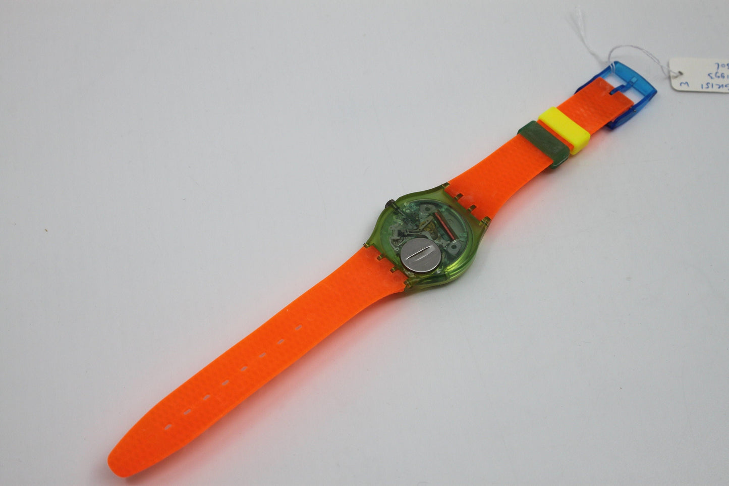 1991 Vintage Gents Swatch 'Tour' GL102, UNUSED and NEW old stock with original, NEW strap
