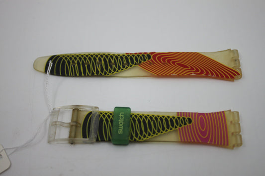 1994, Vintage Swatch Strap, 'Tambour', SLJ100, Musicall, USED