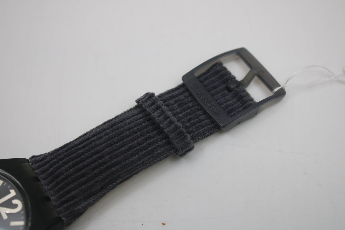 2003 Vintage Gents X-Large Swatch, 'Just Enough', SUDM101, NEW and UNWORN, working 100% nice vintage Swatch watch, Crown is DAMAGED