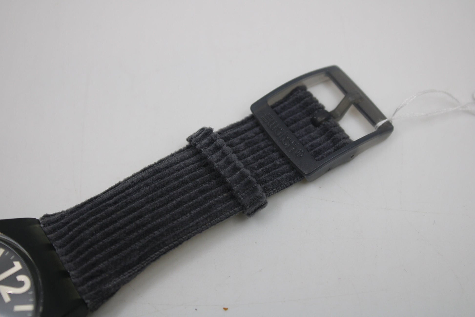 2003 Vintage Gents X-Large Swatch, 'Just Enough', SUDM101, NEW and UNWORN, working 100% nice vintage Swatch watch, Crown is DAMAGED