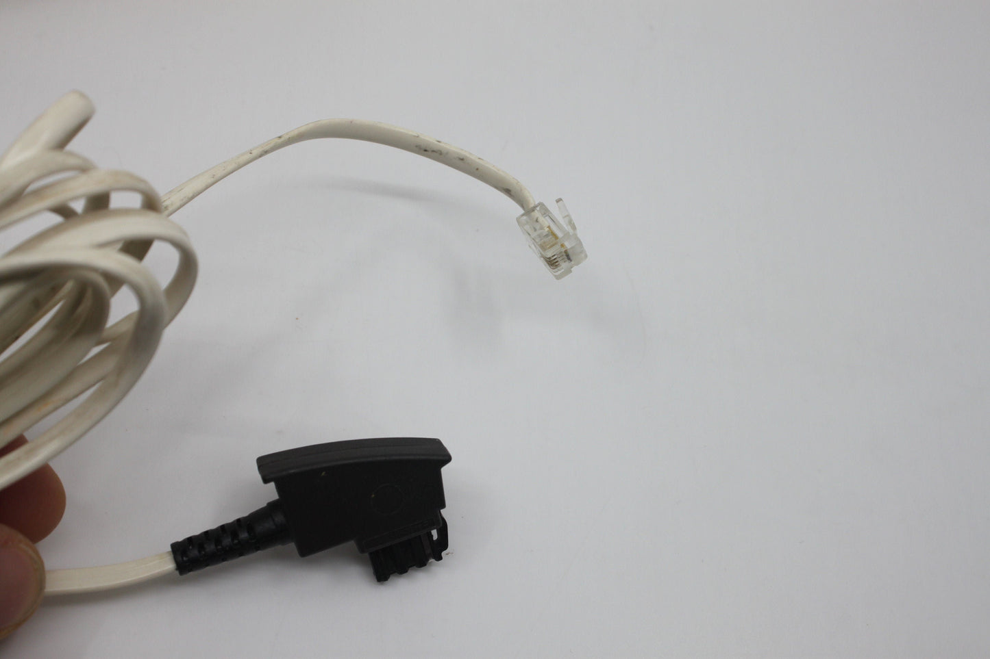 1980s Swatch original TwinPhone, unique and very collectible, white with white cord