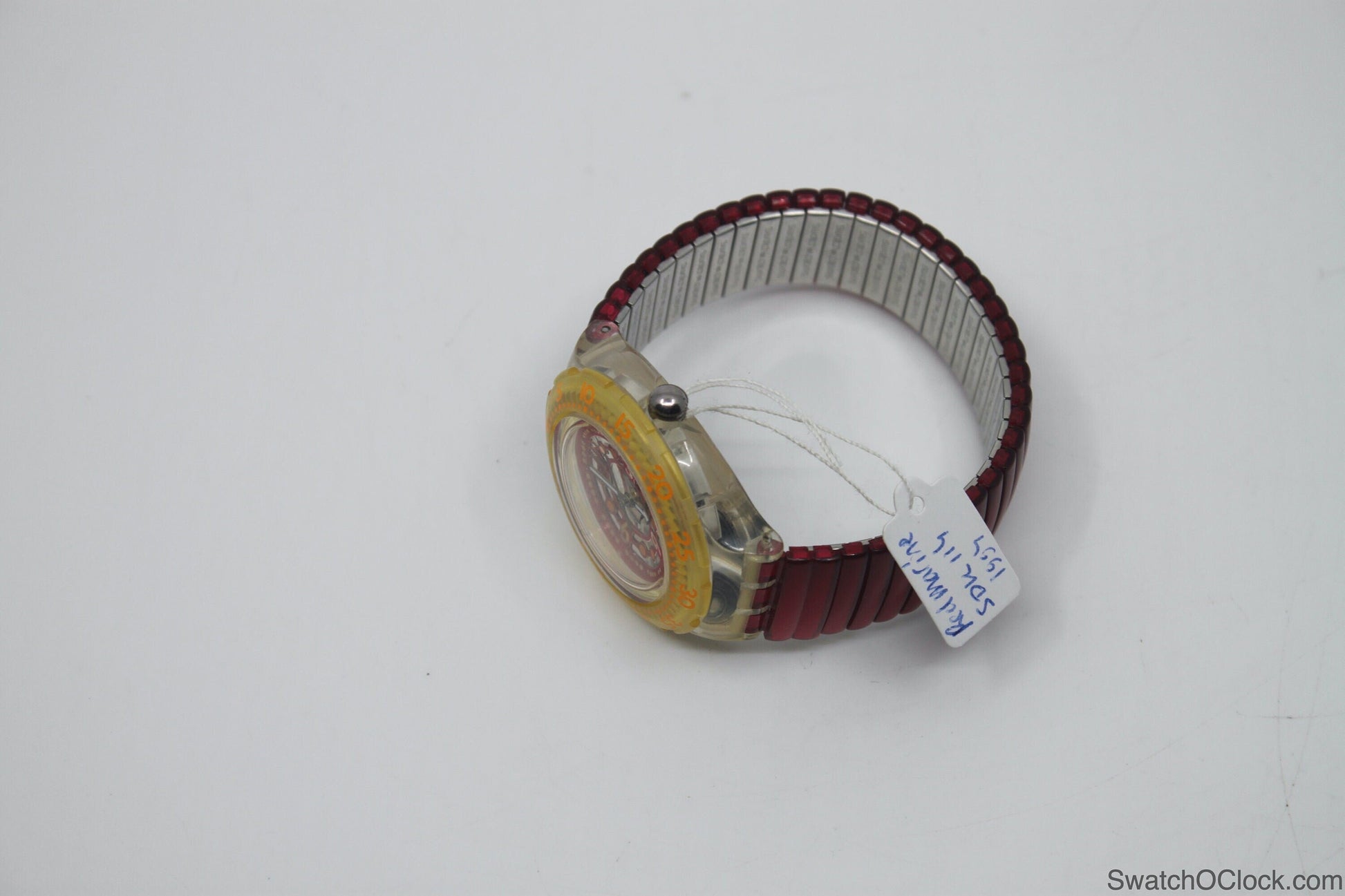 1994 Vintage Swatch Scuba 'Red Marine' SDK114, NEW OLD STOCK, never used