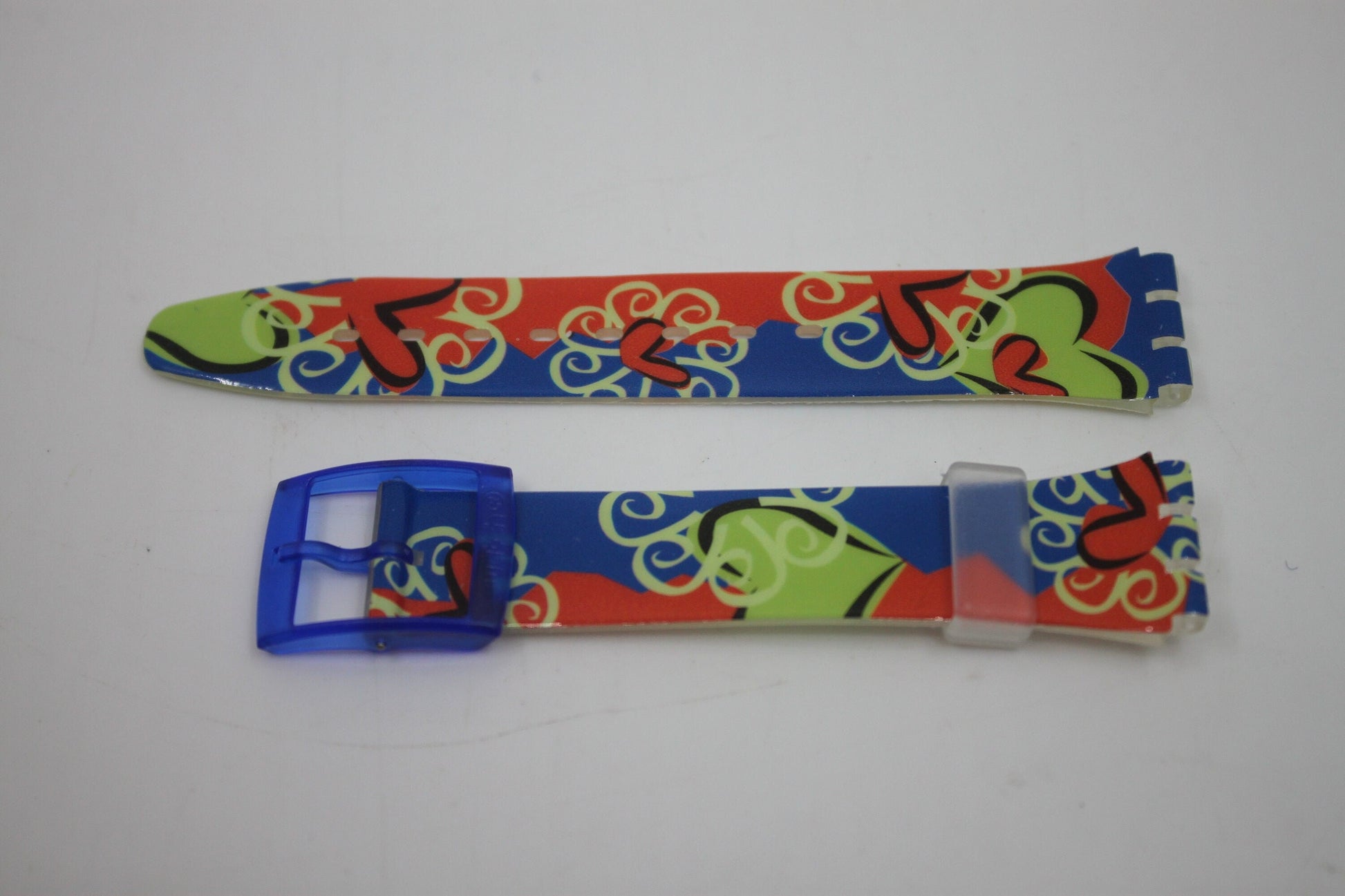 1998, Vintage Swatch Strap, 'Love Bite', GN176D, Valentines, New Old Stock