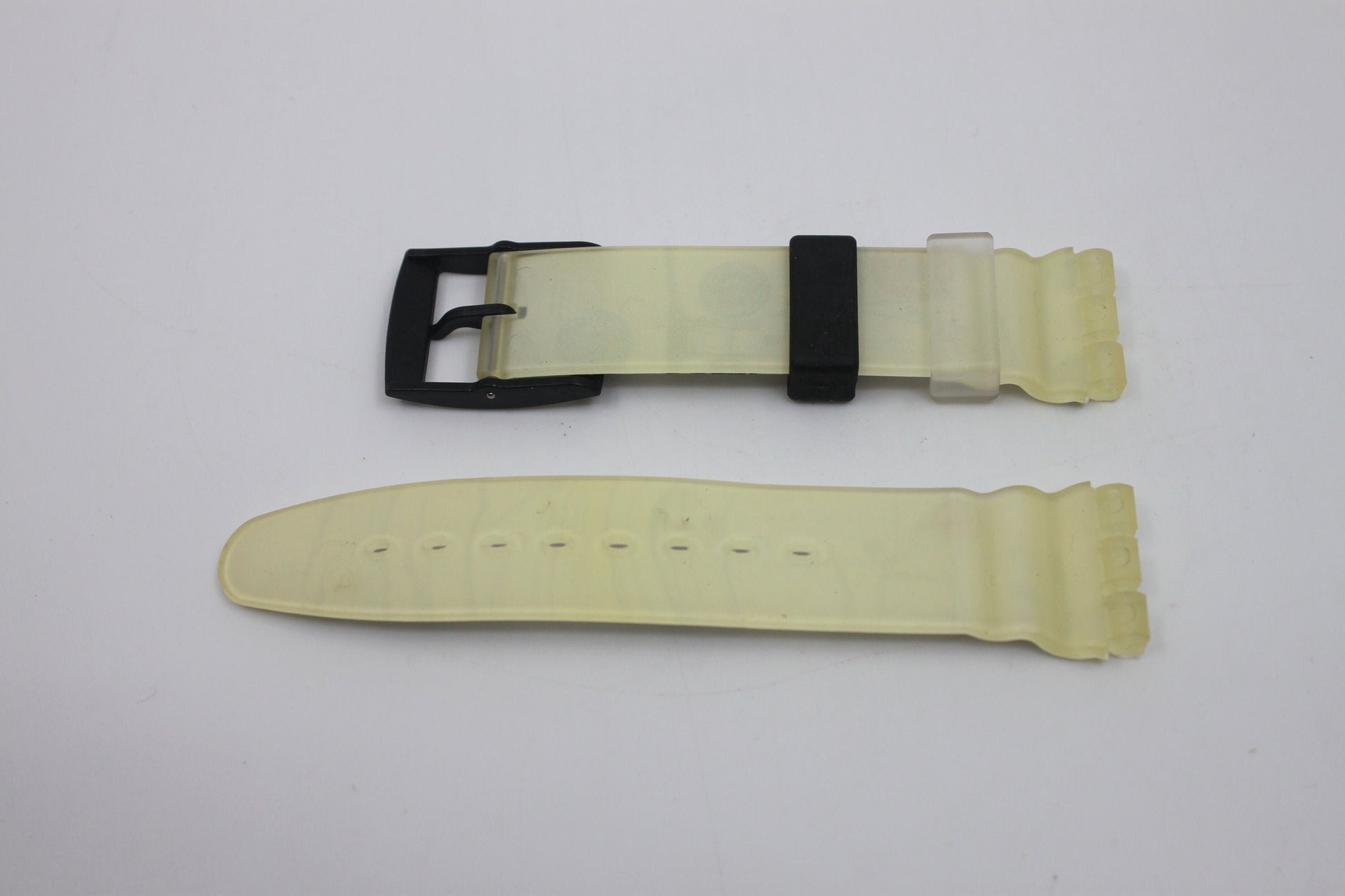 1995, Vintage Swatch Strap, 'Space Chill', SBB101, Aqua Chrono, 19mm, NEW OLD STOCK, Never Used