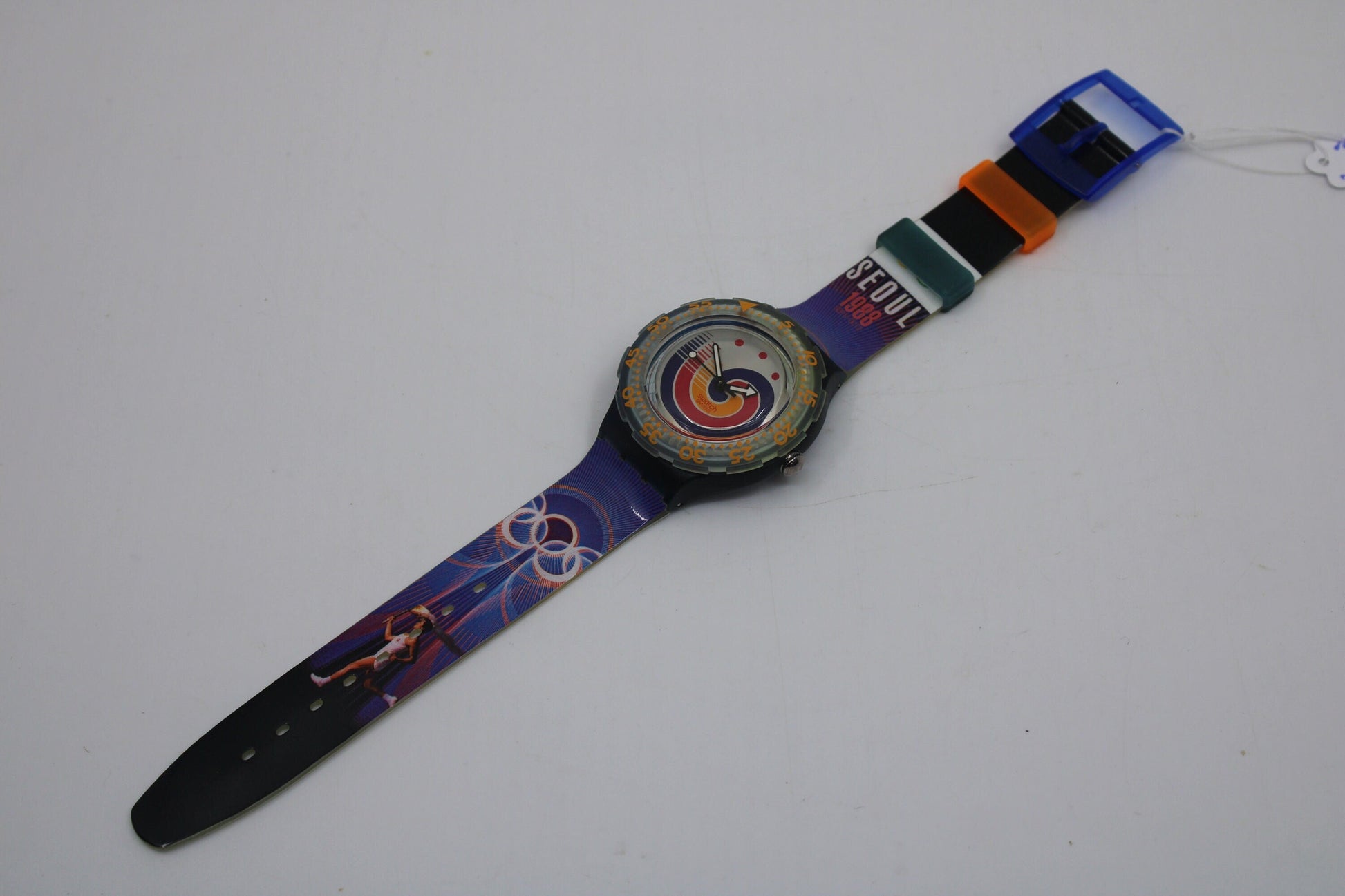 1994, Vintage Swatch Scuba 'Seoul 1988' SDZ100, NO Original Box, In New Old Stock Condition, Never Worn working 100%