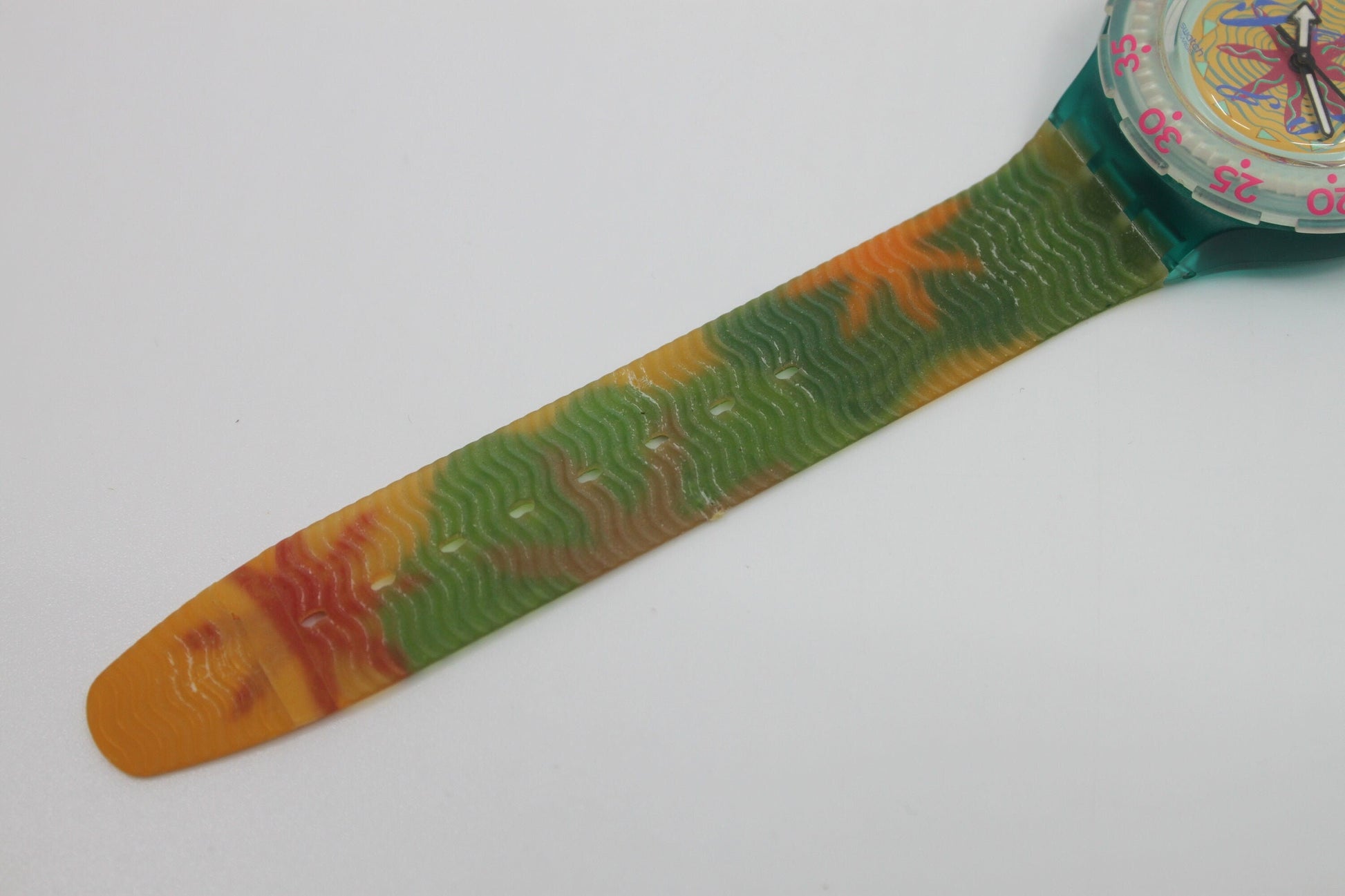 1994 Vintage Swatch Scuba 'Sea Floor' SDN108, NEW and UNWORN, working 100%