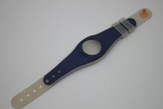 2000 Vintage Pop Swatch MIDI (NoT Large) Strap, 'Implant', PMK130, PopSwatch, Unused, NEW Old STOCK