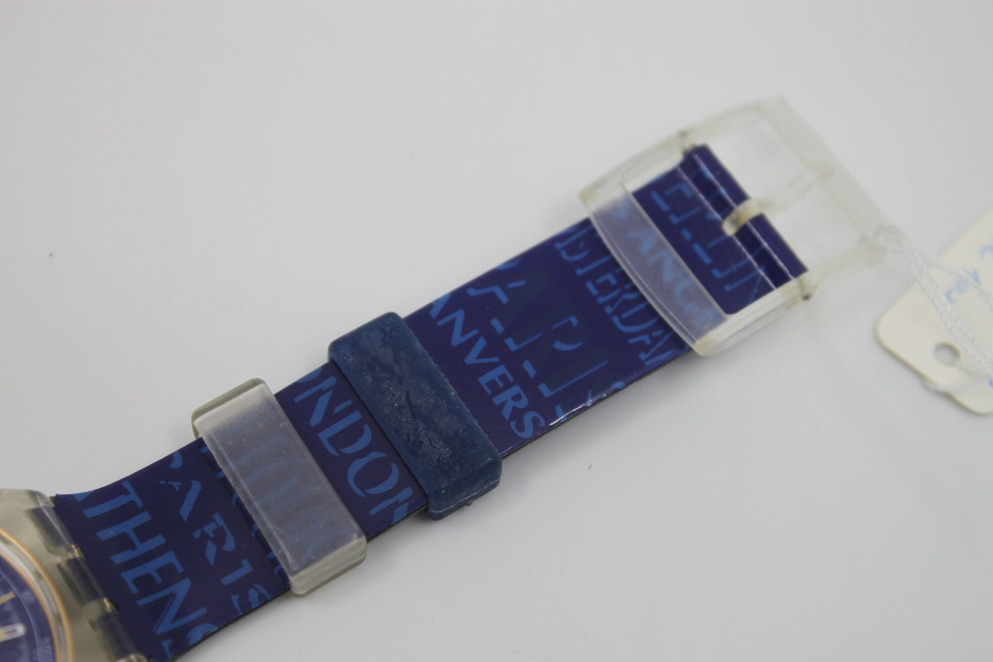 1994 'IOC101' vintage Gents Chrono Swatch SCZ101, NO box, GOOD condition, working 100% NEAR mint condition