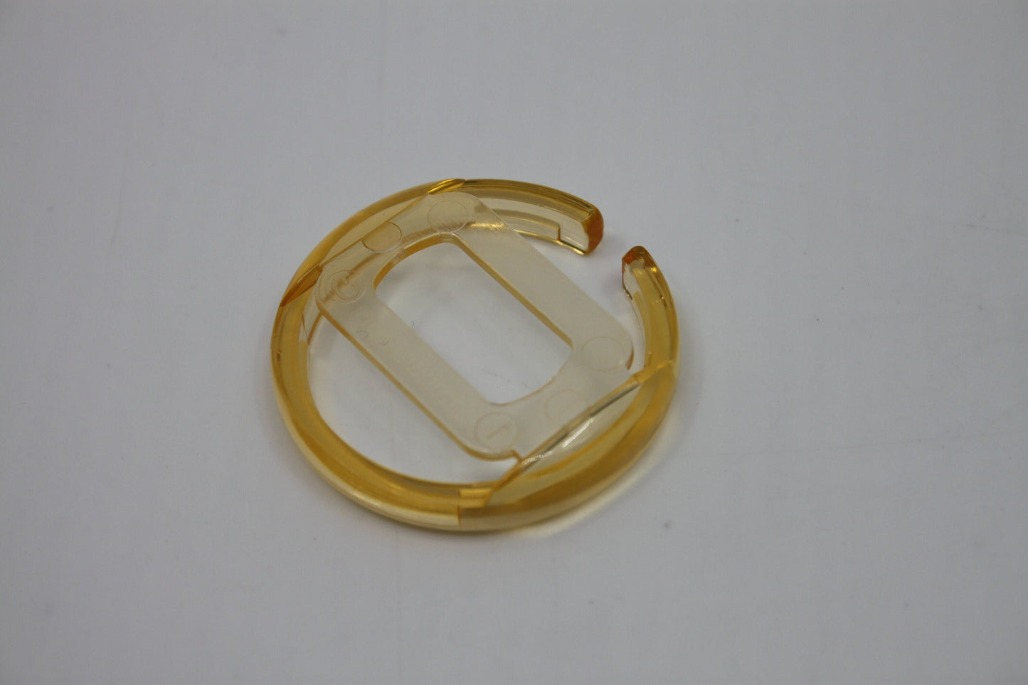 1990s, Vintage Pop Swatch Midi Size Ring, Brand New unused, NEW OLD STOCK, Amber