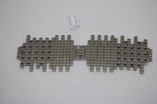 2006, Vintage Skin Swatch Bracelet Strap, 'Glanshine', SFK276G, New Old Stock
