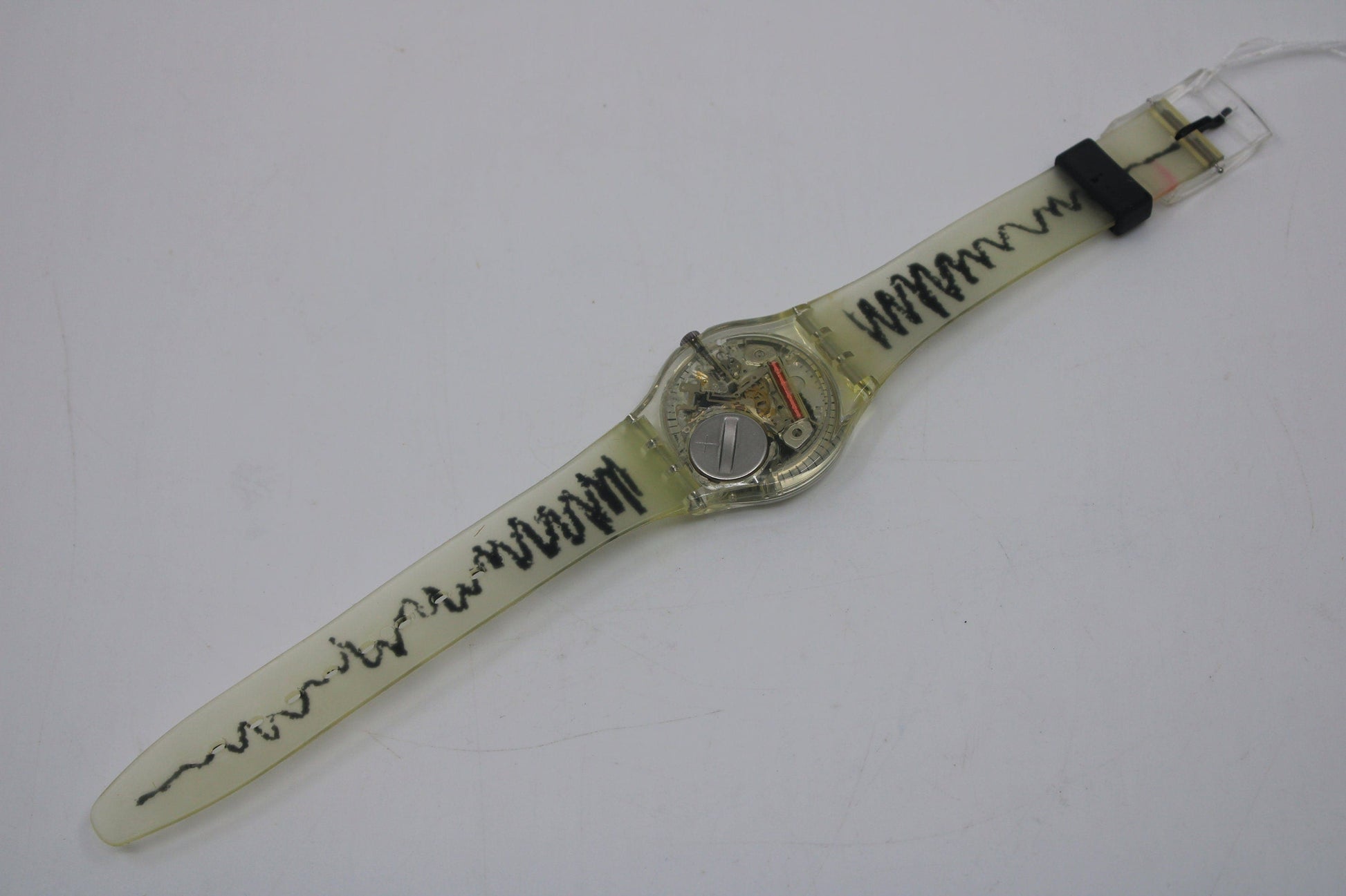 1995 Swatch Gents GK191, 'Skizzo' 100% working, Beautiful, NEW OLD STOCK condition with the original strap