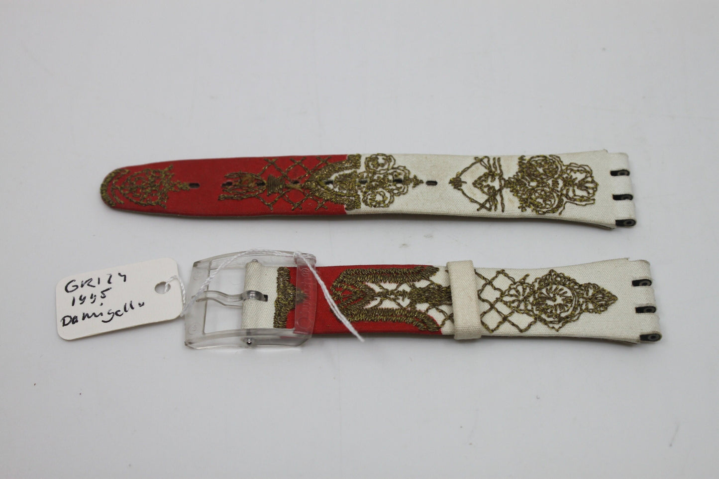 1995, Vintage Swatch Strap, 'Damigello', GR124, Gents, New Old Stock