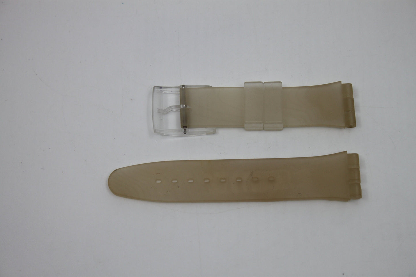 1997, Vintage Swatch Strap, 'Cartographic', SBK113, Aqua Chrono, 19mm, NEW OLD STOCK, Never Used