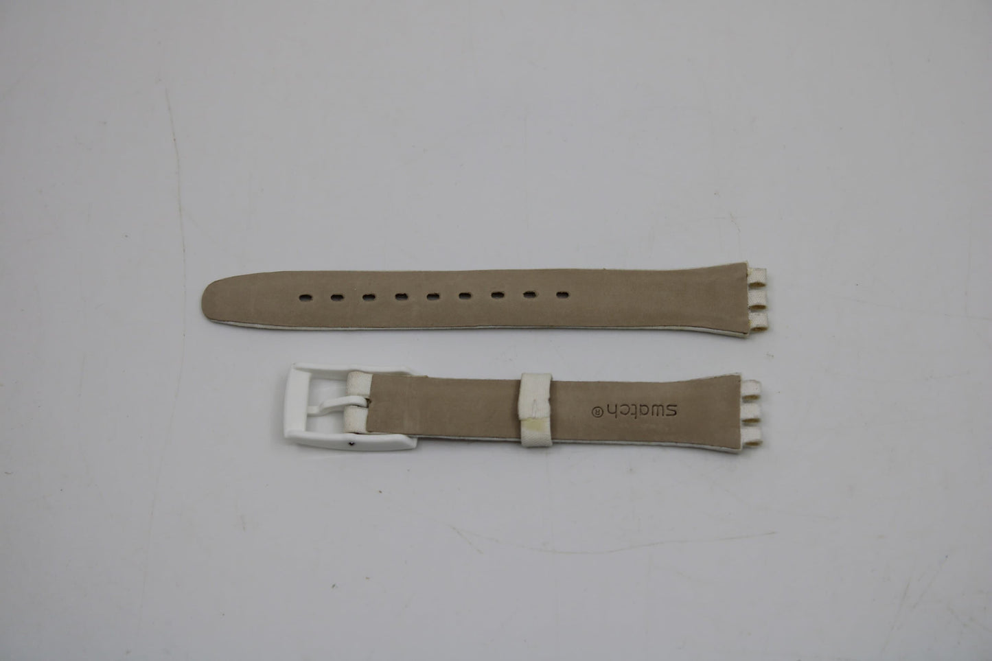 2001, Vintage Swatch Strap, 'Punto Croce', LW128 Ladies, New Old Stock, Leather Strap