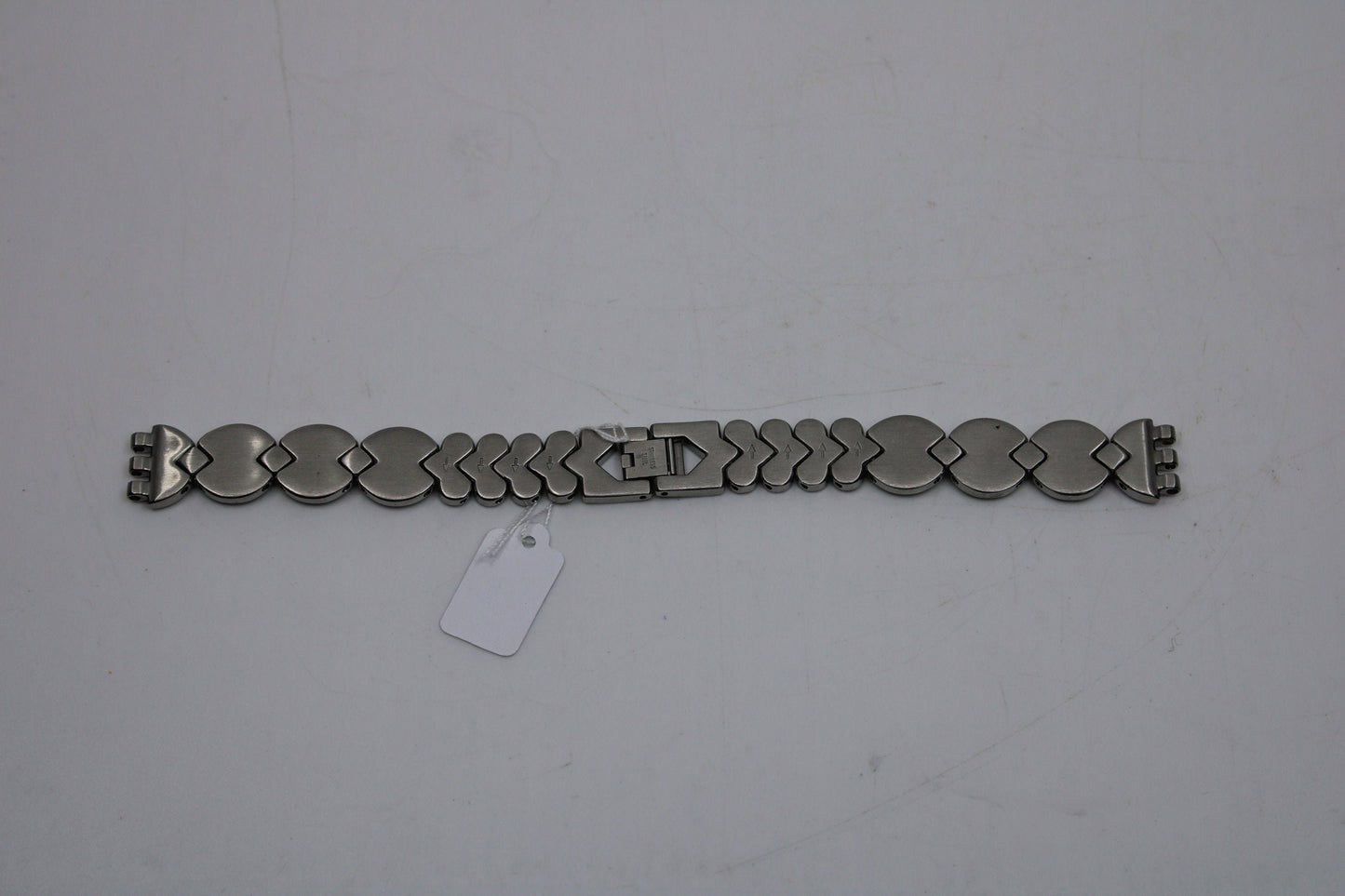 Vintage Swatch Strap, 'Natural Signs', LM124G Ladies, New Old Stock, Metal Strap