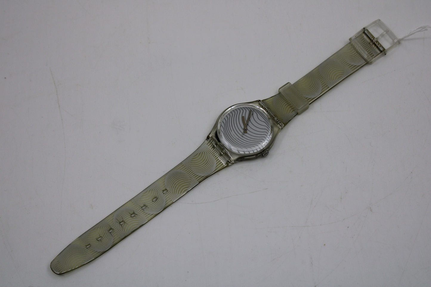 1996 Swatch Gents 'Keret' by Victor Vasarely, GK231, 100% working, NICE, used condition with the original strap