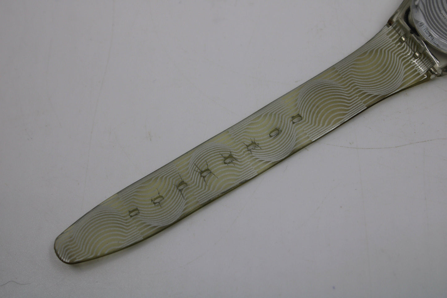 1996 Swatch Gents 'Keret' by Victor Vasarely, GK231, 100% working, NICE, used condition with the original strap