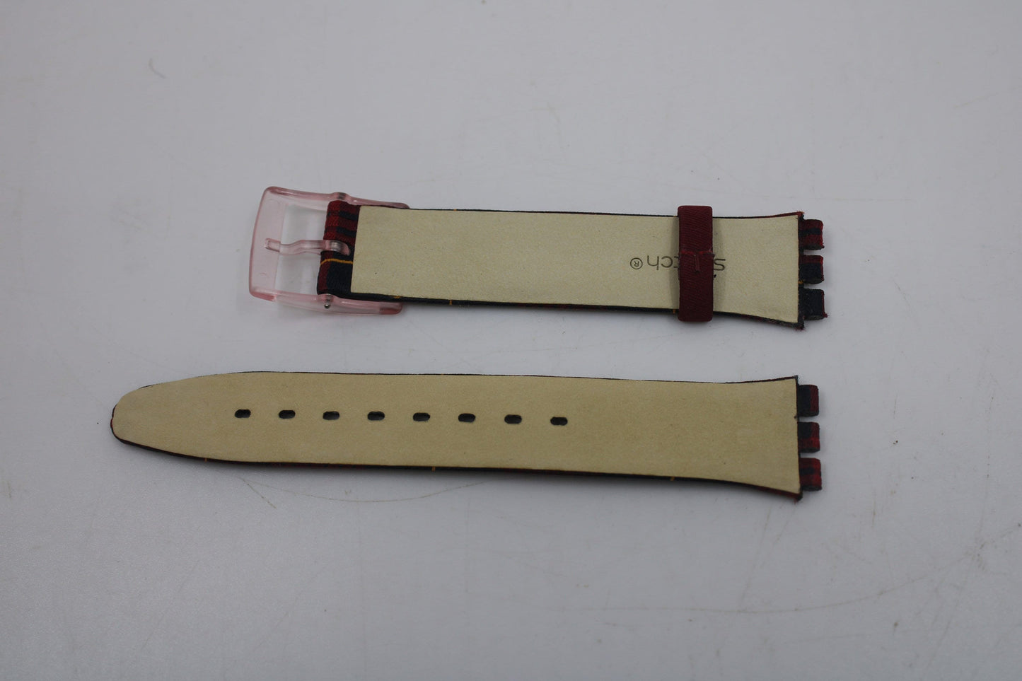 Vintage Swatch Skin Strap, 'Kilt Mania', SFR102, New Old Stock, never worn