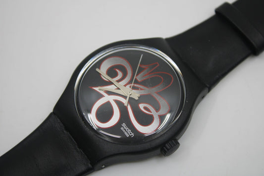 2004 Vintage Gents XXL Swatch 'Magmalife' SUDB113, Good, Mint Condition, Working 100%, RARE