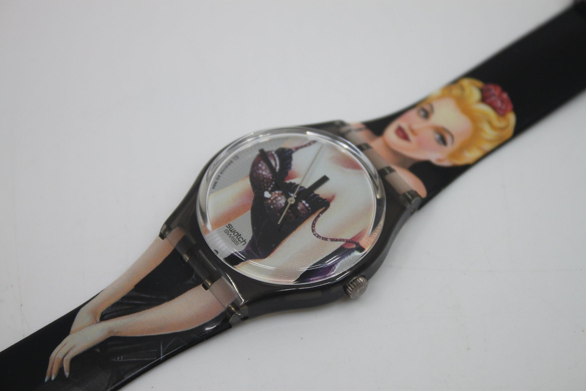 1995 NEW OLD STOCK 'Lolita', GM128, working 100% nice early 90s vintage Swatch watch, very collectable