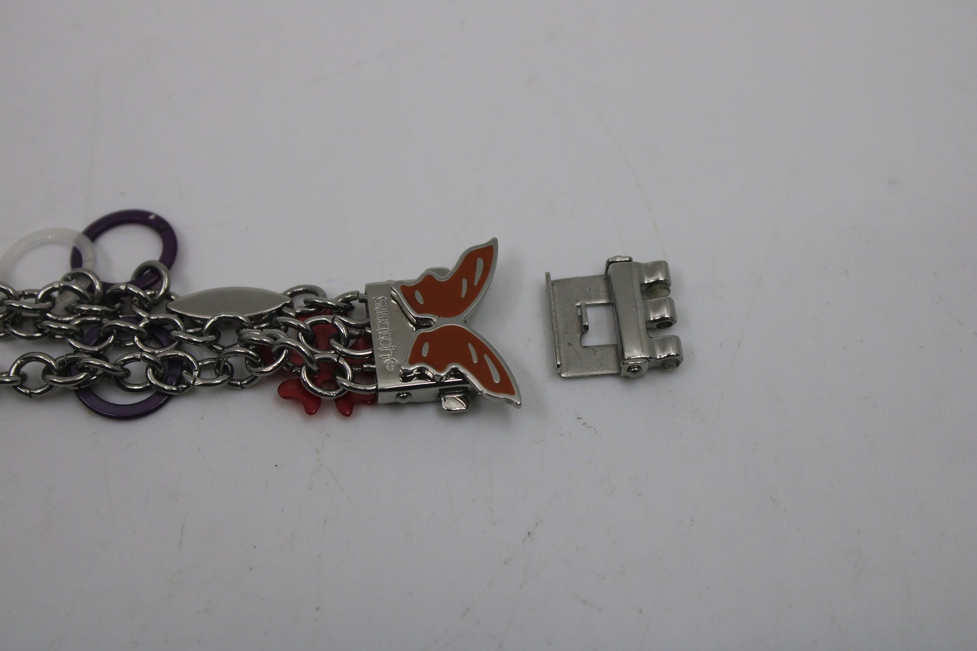 Vintage Ladies Swatch Strap, 'Tropic Feel', 12mm, LG121, New Old Stock