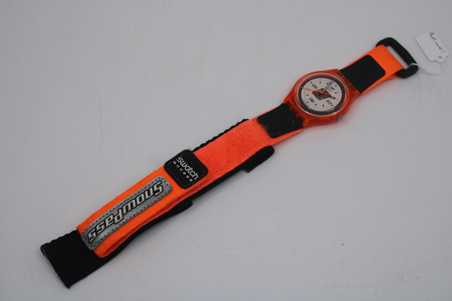 1998, New Old Stock 17mm Gents Access Swatch, 'Ski Patrol', SKO100, READ Description