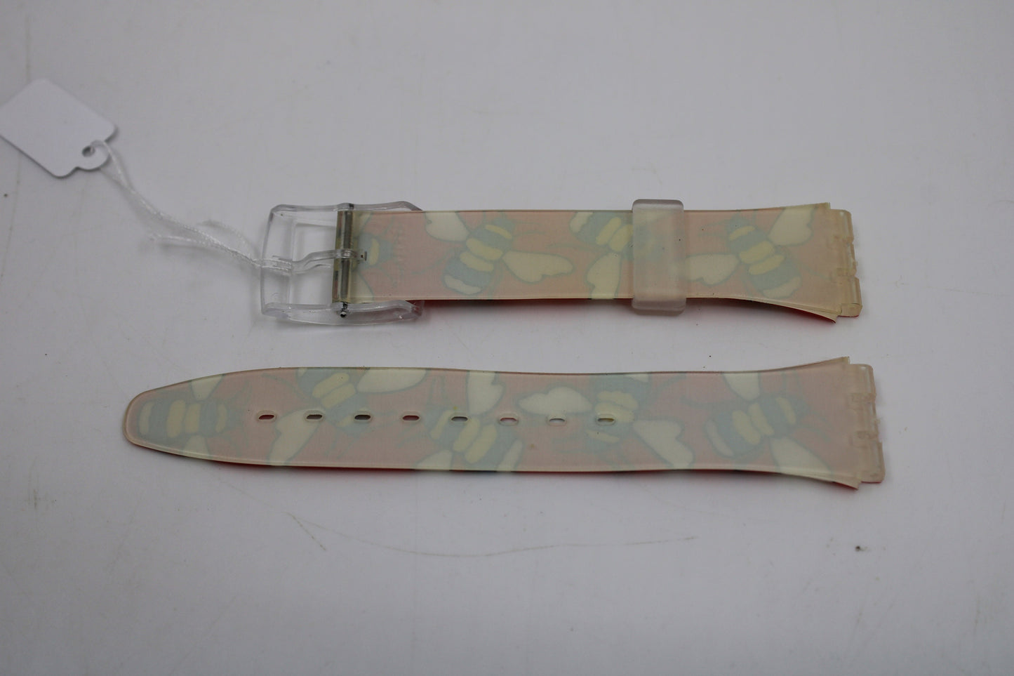 1993, Vintage Swatch Strap, 'Sugarless Roche Two', GM113, 17mm, Gents, New Old Stock