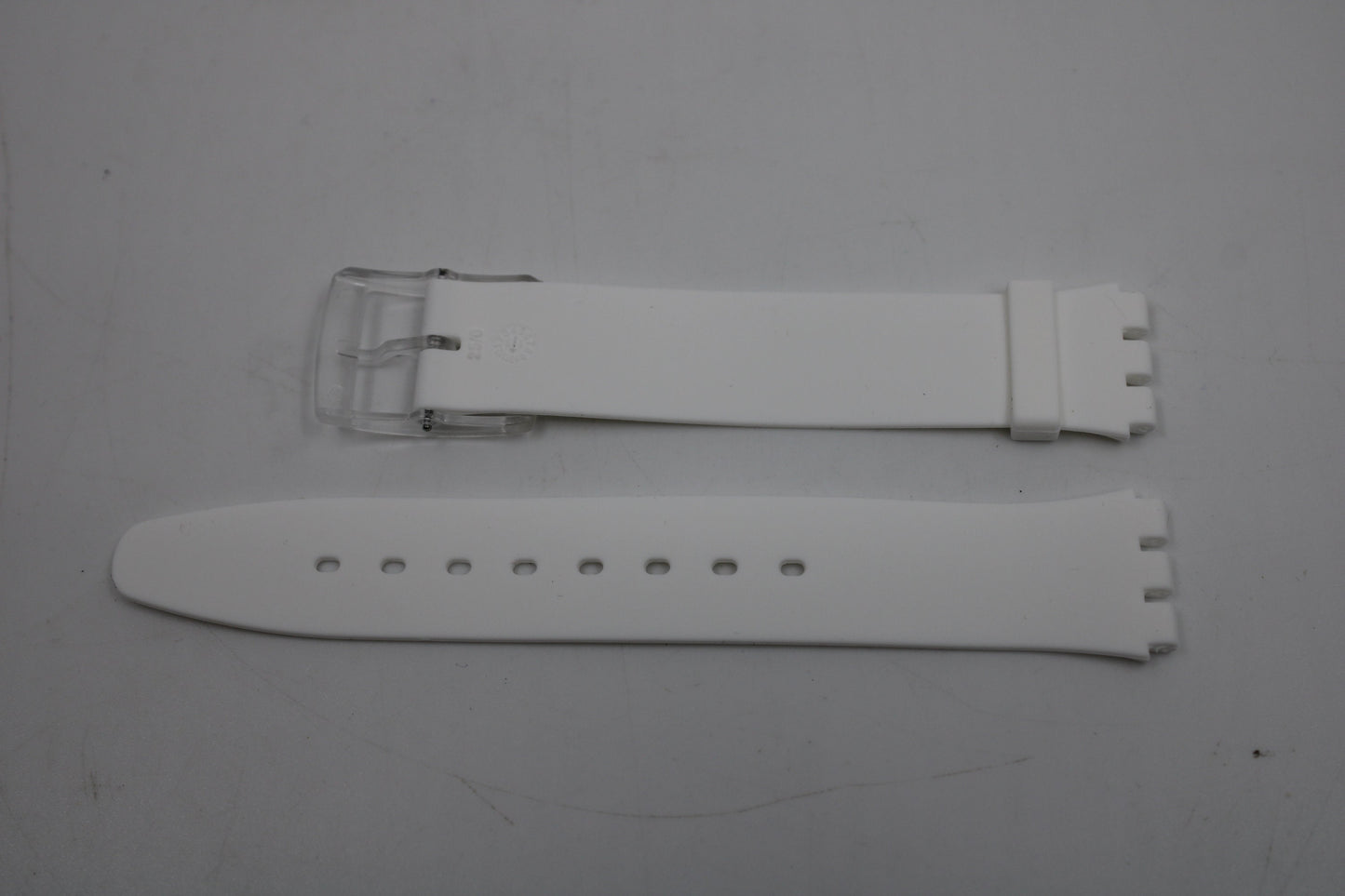 Vintage Swatch Skin Strap, 'White Classiness', SFK360, New Old Stock, never worn