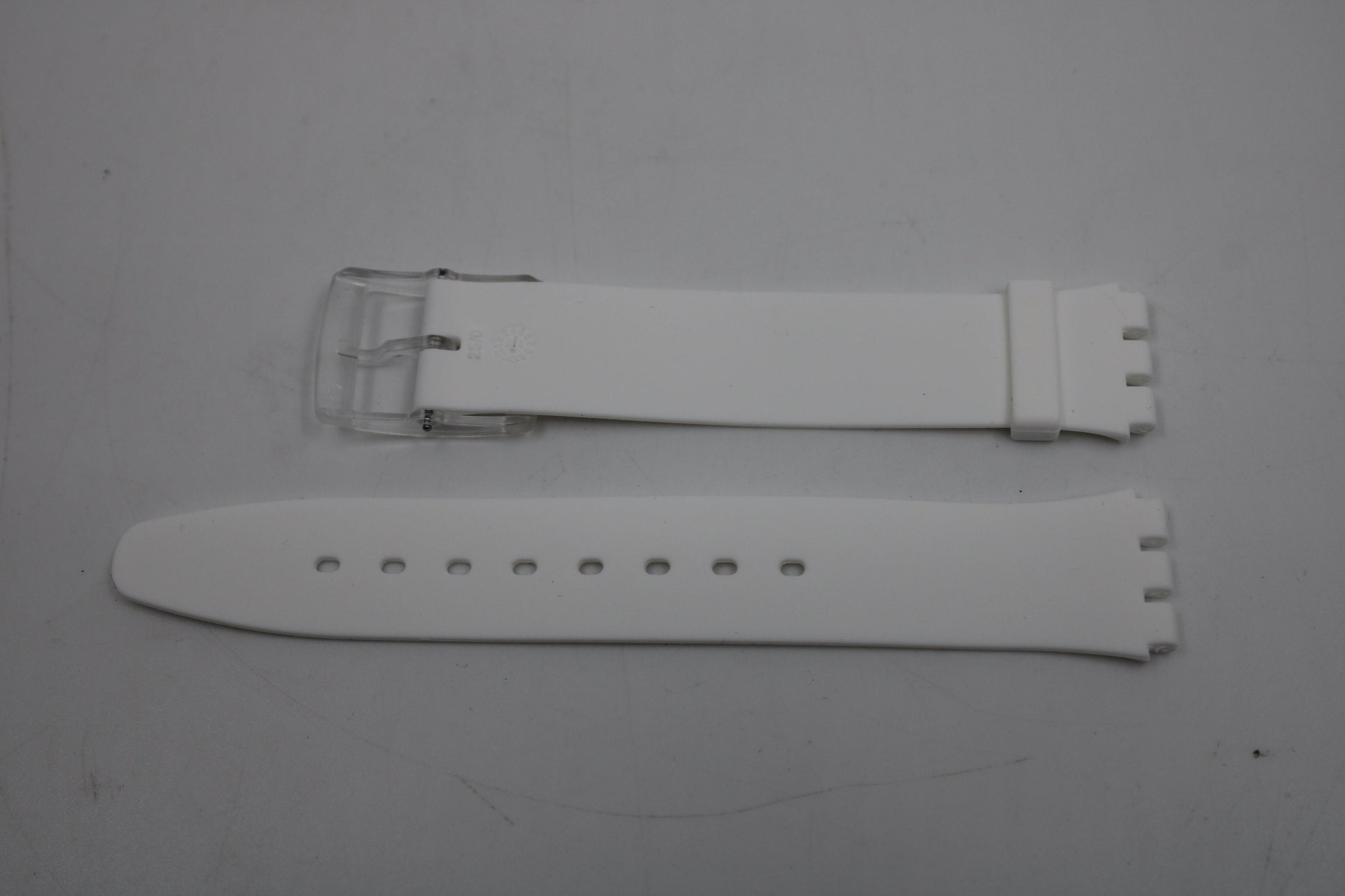 Vintage Swatch Skin Strap, 'White Classiness', SFK360, New Old Stock, never worn