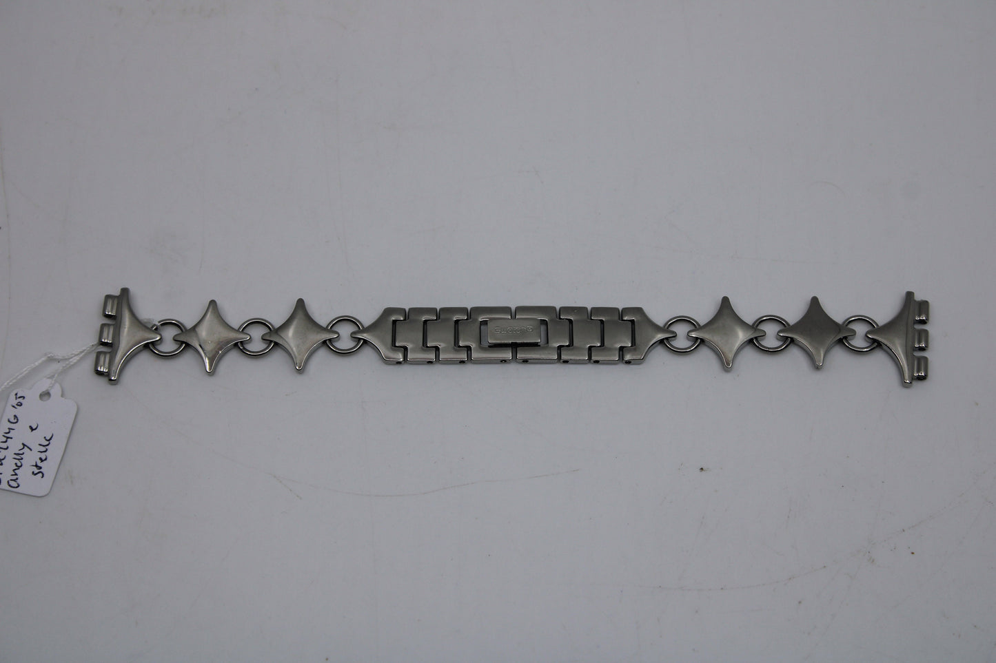 Vintage Skin Swatch Strap, 'Anelli e Stelle', SFK244G, New Old Stock, never worn