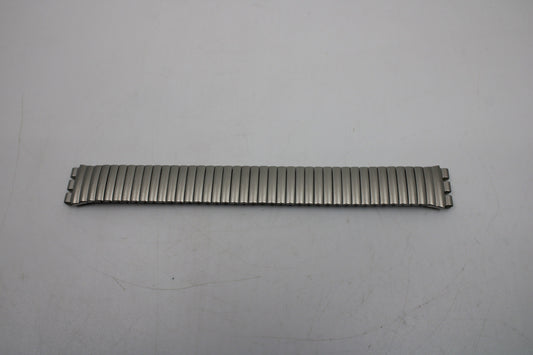 1997, Vintage Swatch grey/silver Flexi Strap, 17mm, New Old Stock, Never Worn, 'Cool', GK716