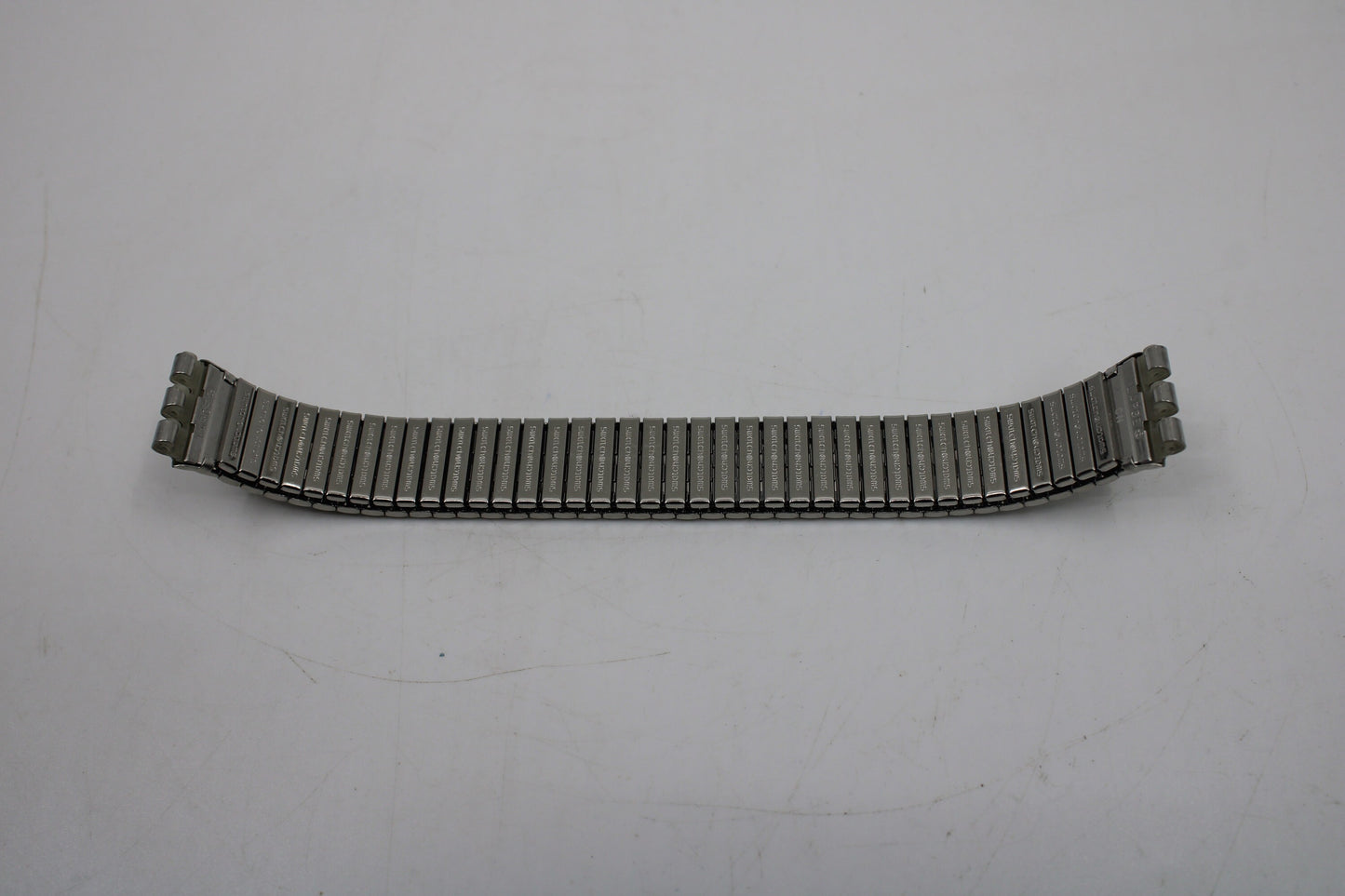 1997, Vintage Swatch grey/silver Flexi Strap, 17mm, New Old Stock, Never Worn, 'Cool', GK716