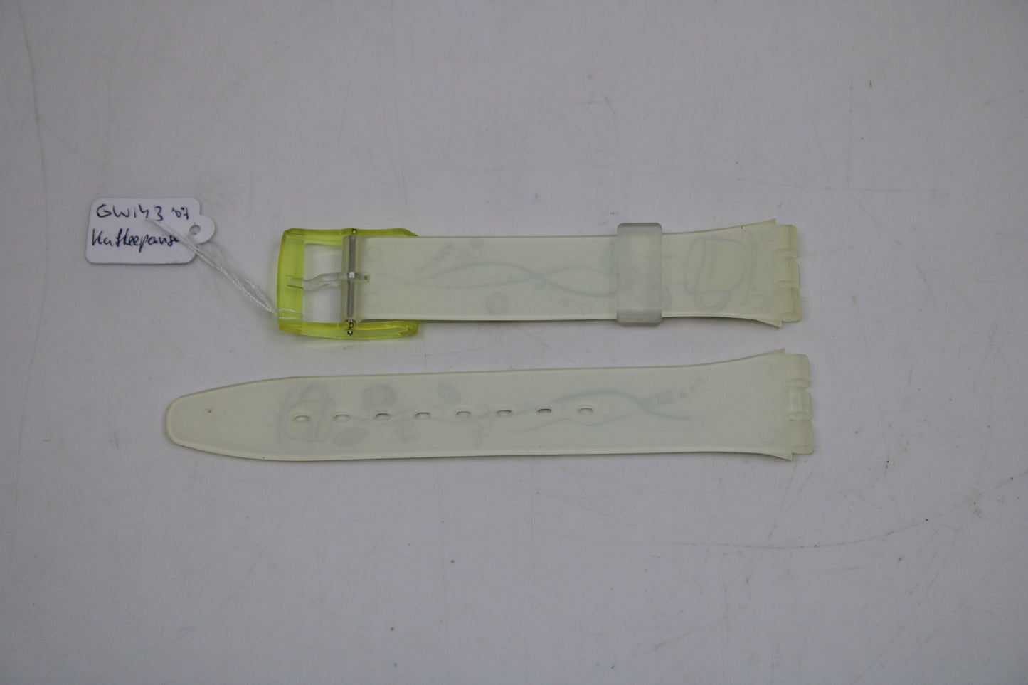 Vintage Swatch Strap, 'Kaffeepause', GW143, 17mm, Gents, New Old Stock