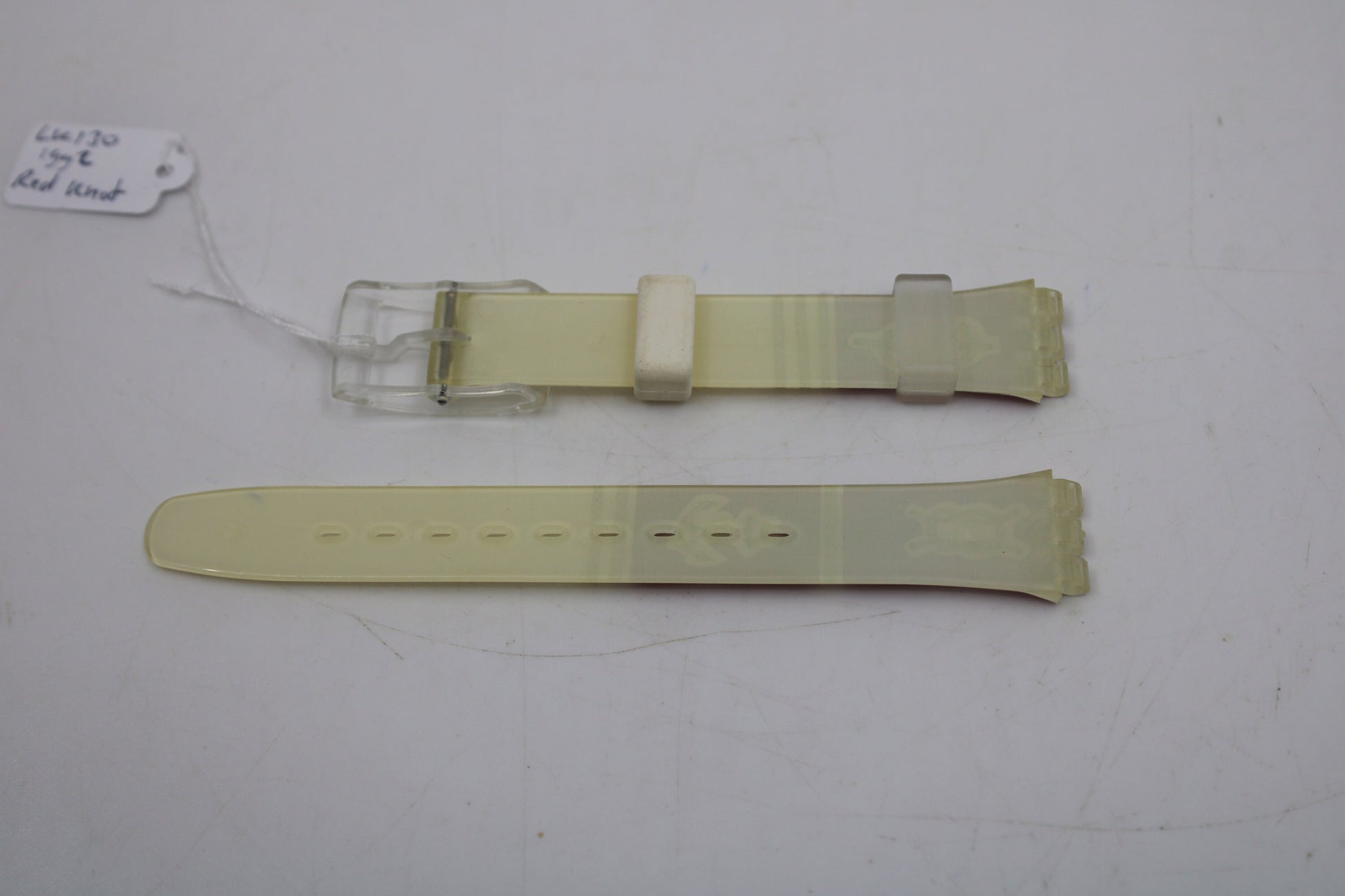 1992, Vintage Swatch Strap, 'Red Knot' LK130, 12mm, Ladies, New Old Stock