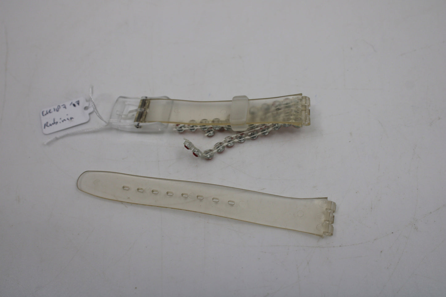 Vintage Swatch Strap, 'Rubinia' LK187, 12mm, Ladies, New Old Stock
