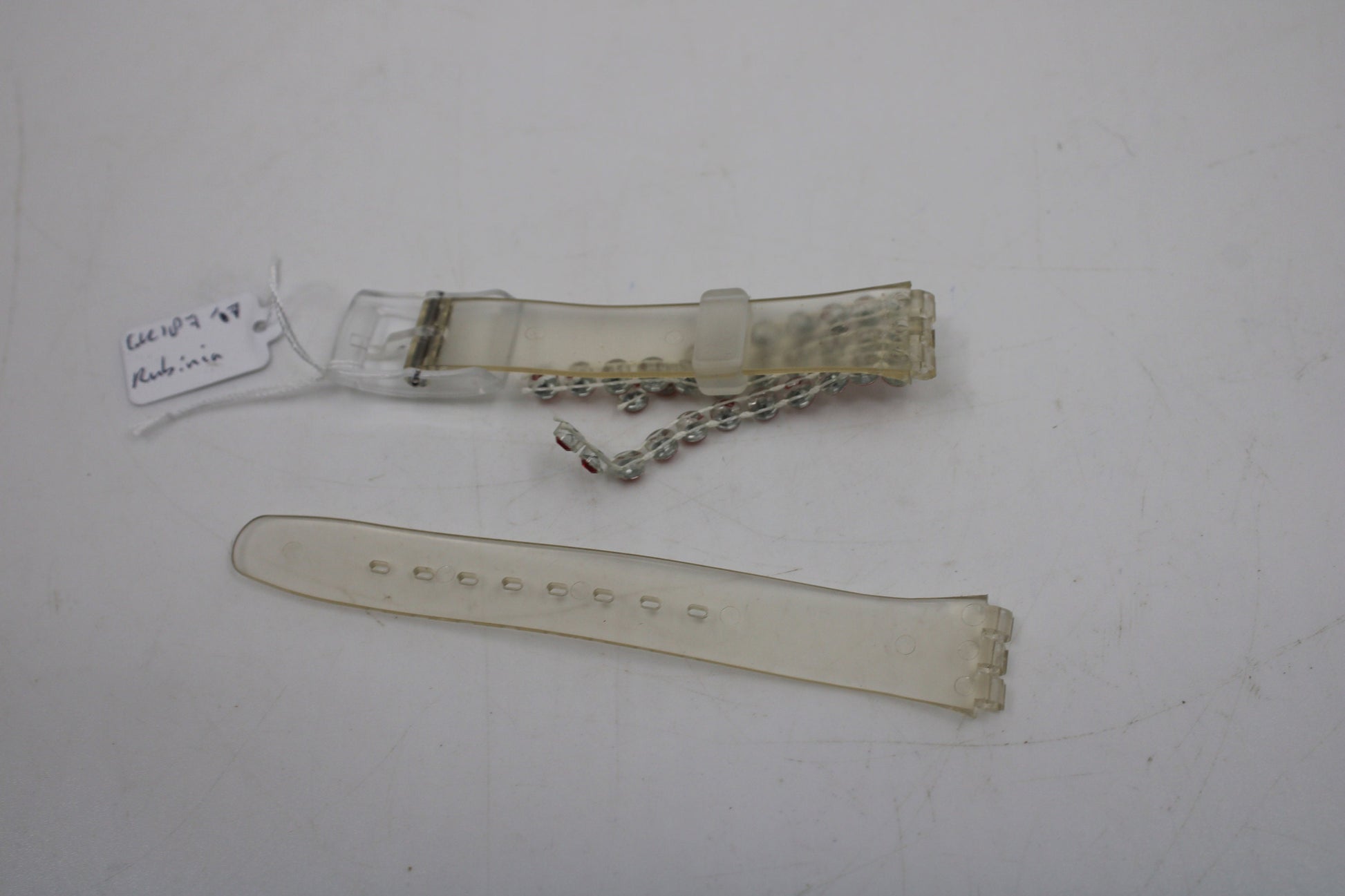 Vintage Swatch Strap, 'Rubinia' LK187, 12mm, Ladies, New Old Stock
