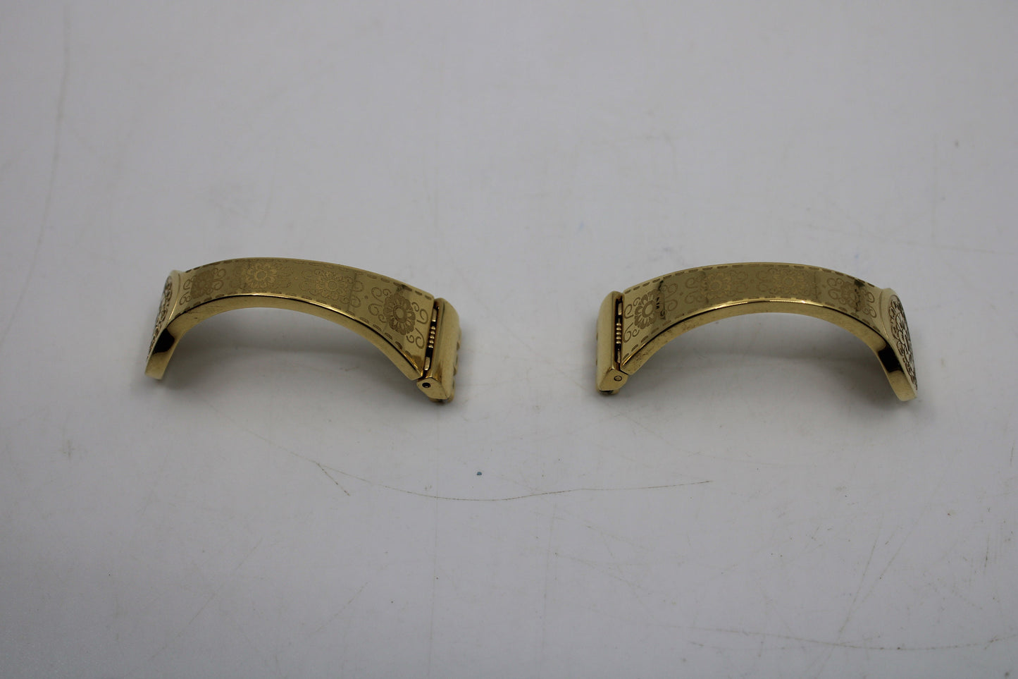 Vintage Ladies Irony Swatch Strap, 'Stateliness Glimmer', 12mm, YSG121H, New Old Stock