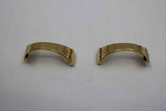 Vintage Ladies Irony Swatch Strap, 'Stateliness Glimmer', 12mm, YSG121H, New Old Stock