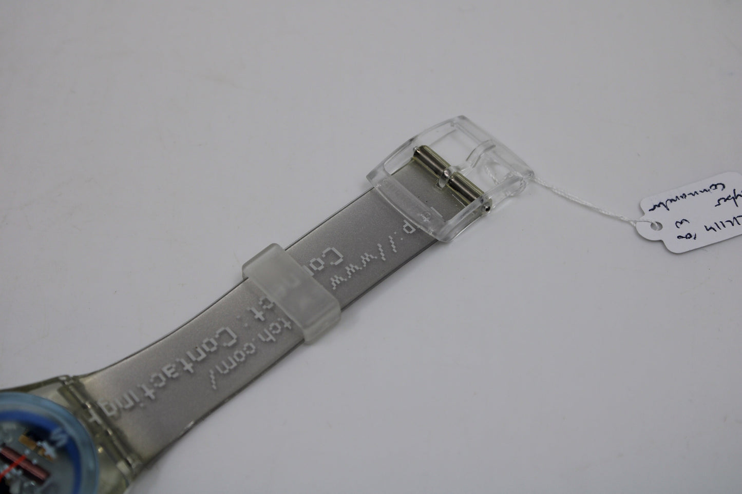 NEW OLD STOCK 2000 Vintage Gents Acces Swatch 'Cyber Commander' SKK114, working 100% with the original strap