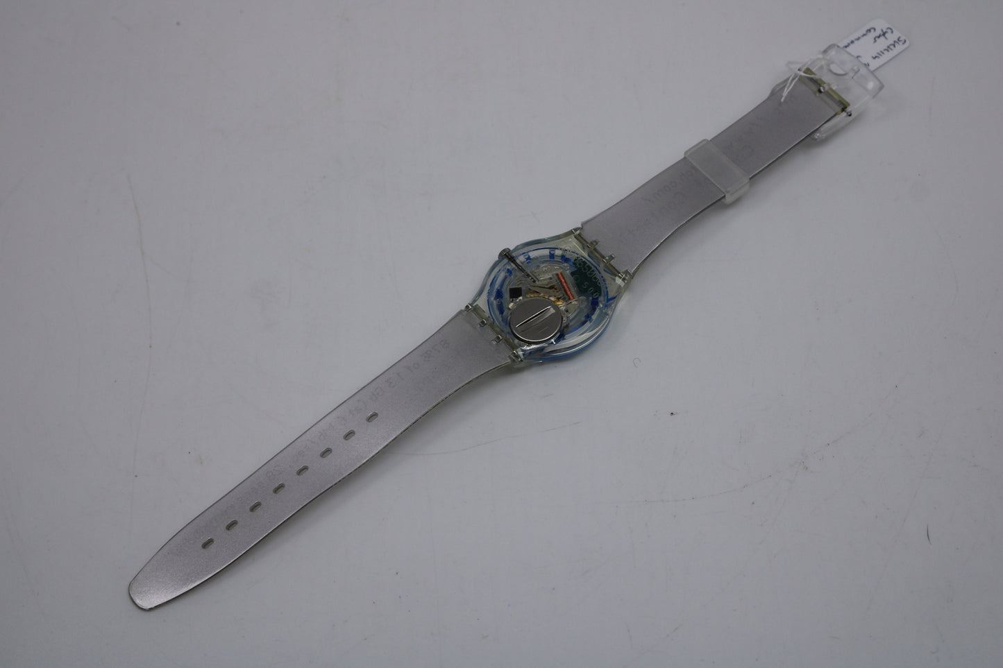 NEW OLD STOCK 2000 Vintage Gents Acces Swatch 'Cyber Commander' SKK114, working 100% with the original strap