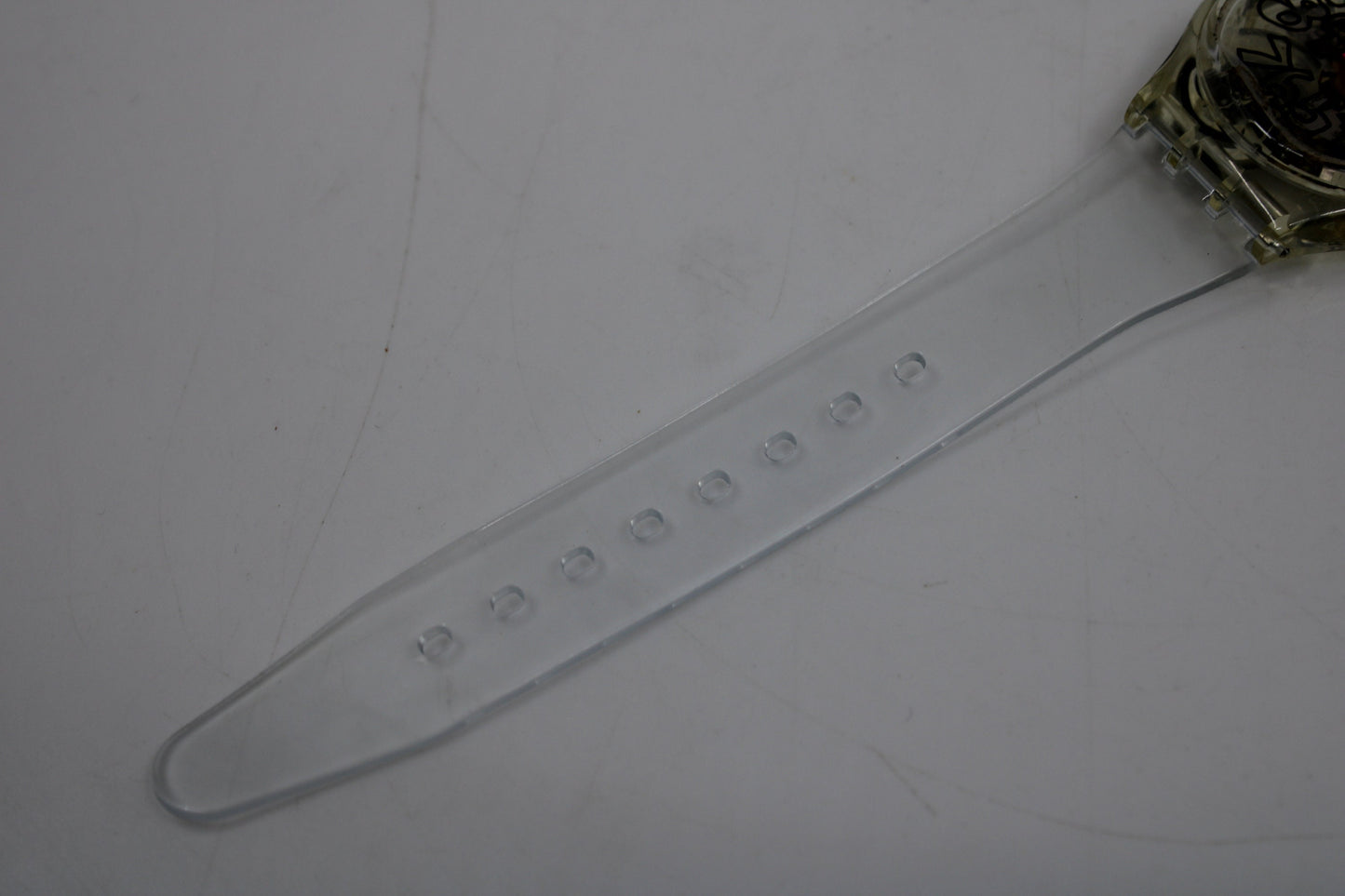 NEW OLD STOCK 1992 Vintage Gents Swatch 'Scribble' GZ124, working 100% with a new, unused strap