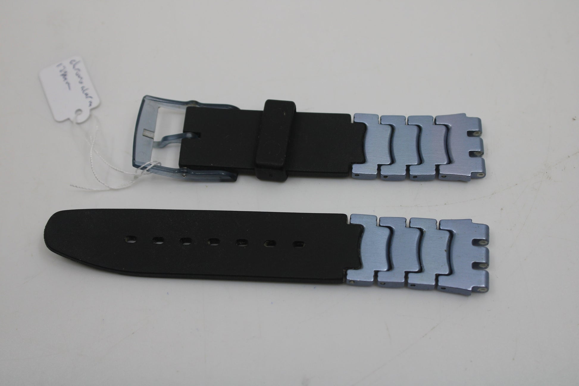 1999, Vintage Swatch Strap, 'Teamwork', SOI402, 17mm, Chrono Alarm, New Old Stock