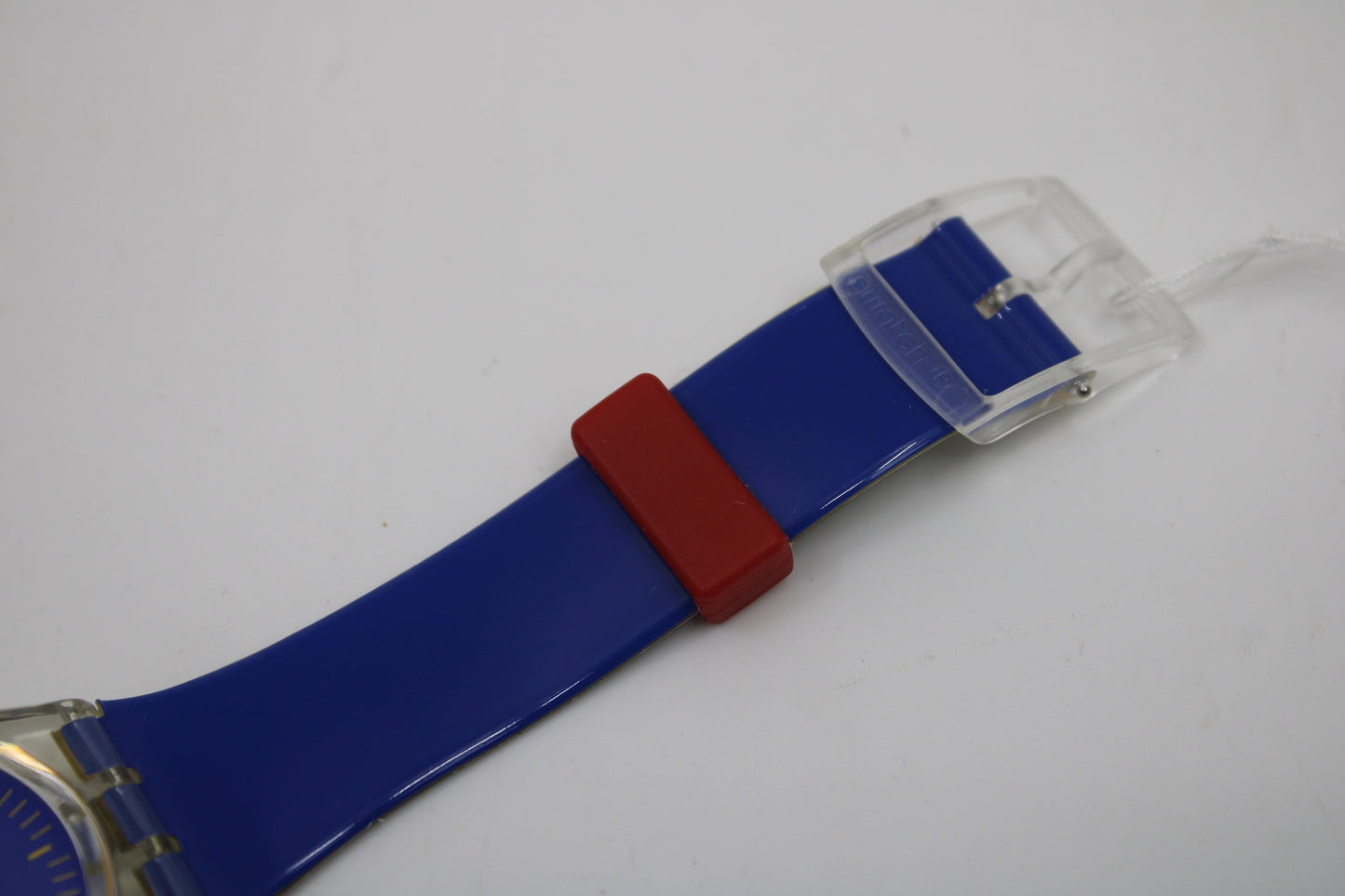 NEW OLD STOCK 1996 Vintage Olympic Gents Swatch 'Starfire' GK234, working 100% with the original strap