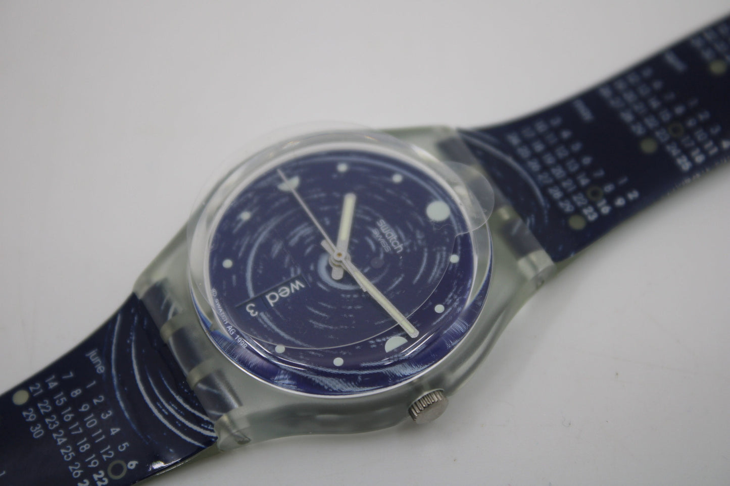 1999 Vintage Gents Swatch 'It's Coming' GN712, New Old Stock, Unused, original condition, working 100%