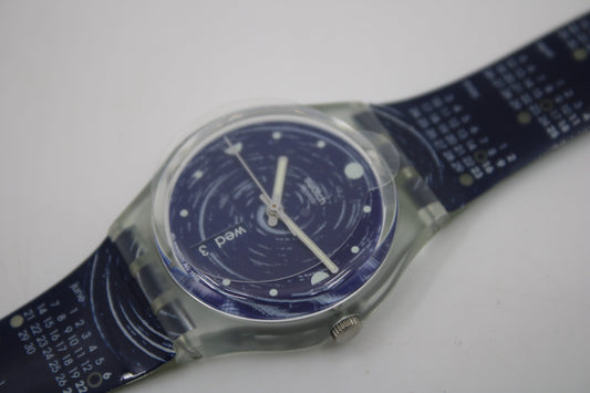 1999 Vintage Gents Swatch 'It's Coming' GN712, New Old Stock, Unused, original condition, working 100%